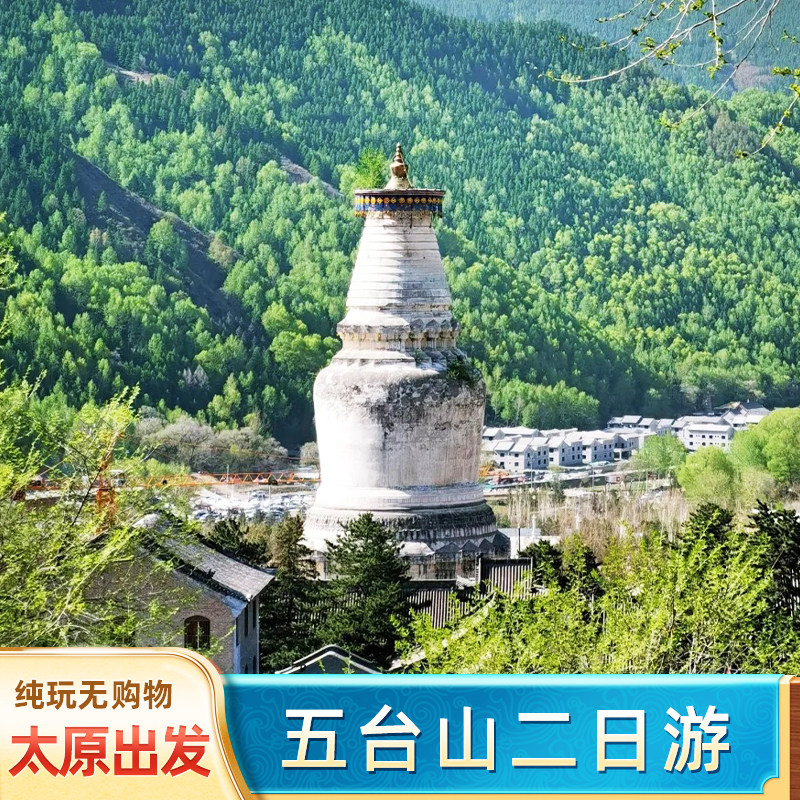 山西五台山二日游 拜五爷文殊菩萨等 太原出发周边跟团旅游 - 定制游预订