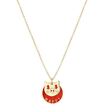 ZEGL Pig New Year Niche Necklace