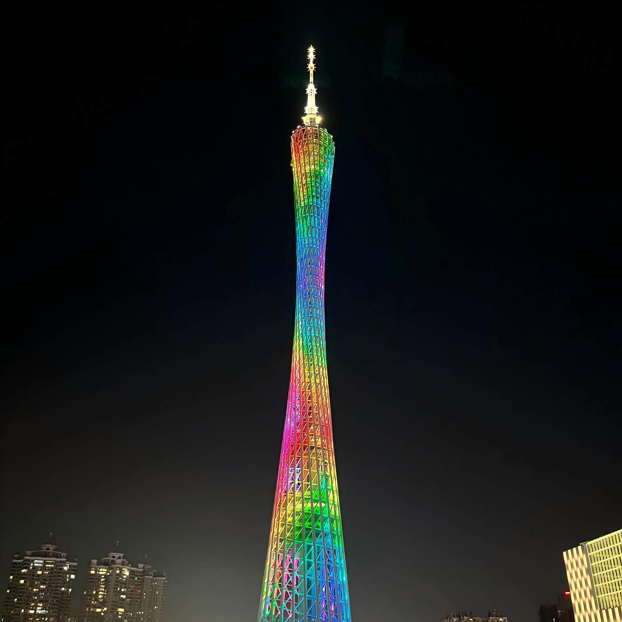 越秀原宿酒店3日2晚住宿+广州塔488米观光+珠江夜游