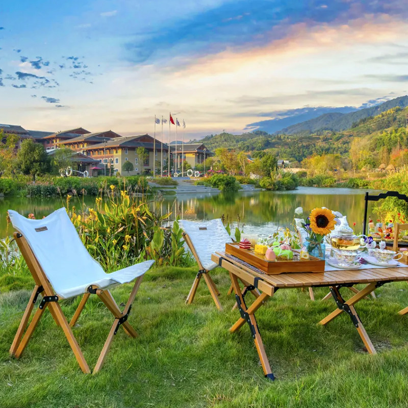 2天1晚丨凌波格兰云天国际酒店( 漳州南靖云水谣店) 高级大/双床 2早丨2人云水谣门票