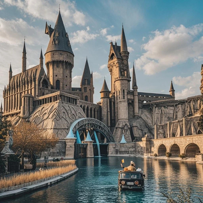 【环球亲子游】北京运河希尔顿欢朋酒店3天2晚含双早+环球影城-哈利波特+霸天虎过山车