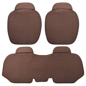 
Car seat cushion linen summer backless three-piece set BMW and Benz special seat cover four-season universal single-piece seat cushion