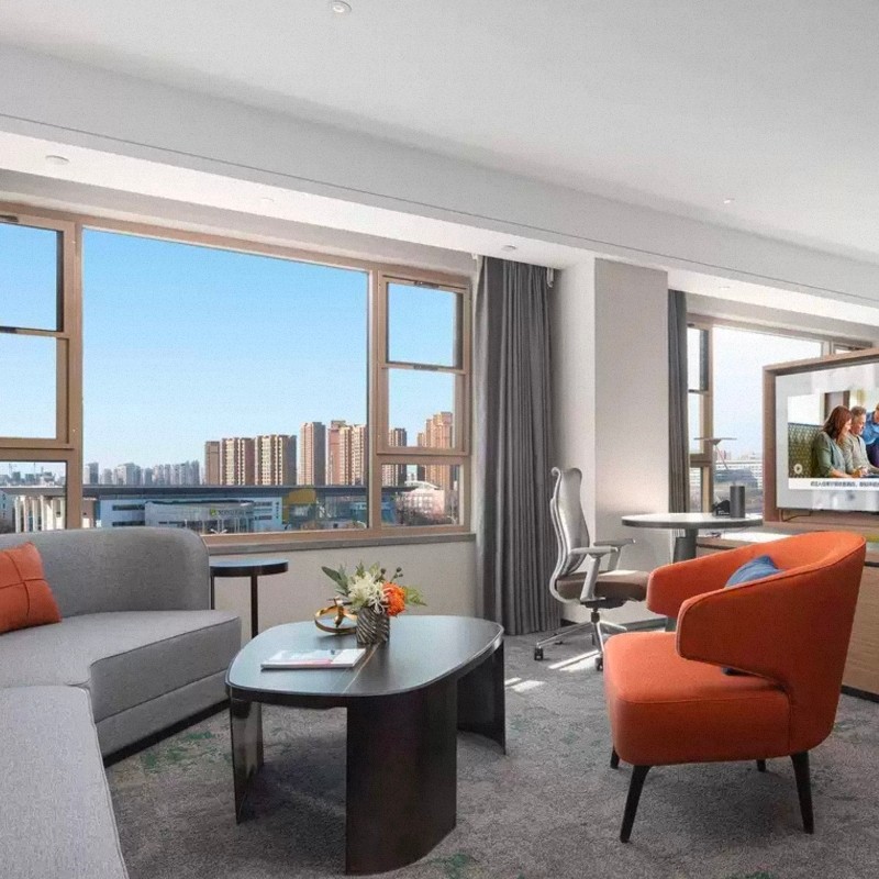 【乐享】天津北辰希尔顿欢朋酒店欢朋套房两天一夜+天津之眼