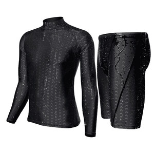 
Feiyu future men's wetsuit swimsuit jellyfish suit snorkeling men's short-sleeved five-piece swimming trunks swimsuit surfing suit