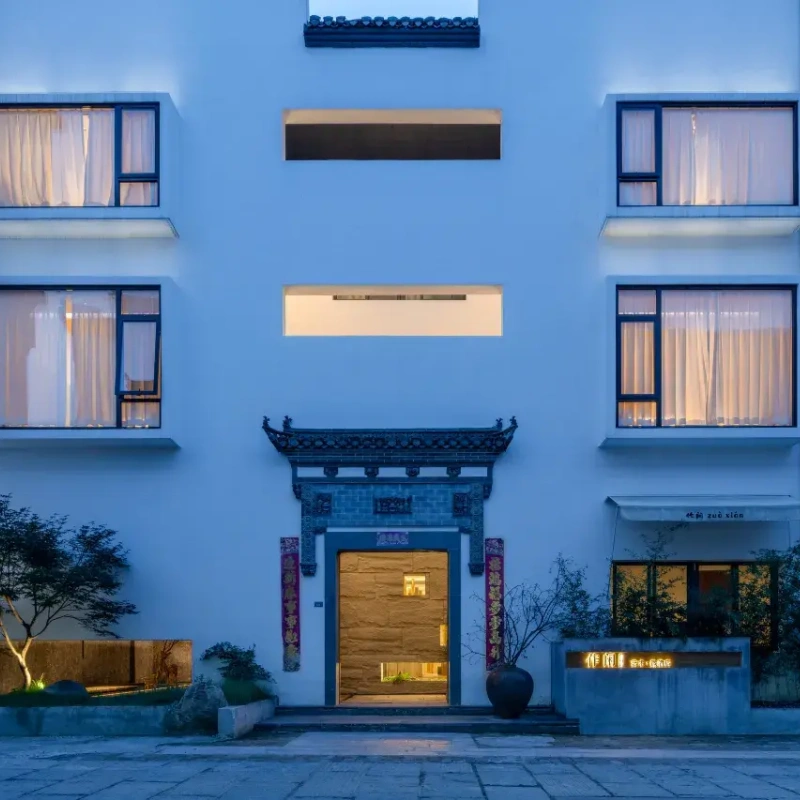 D2天1晚宏村作闲艺术微酒店自由行 +卢村门票单人酒景套餐 - 定制游预订