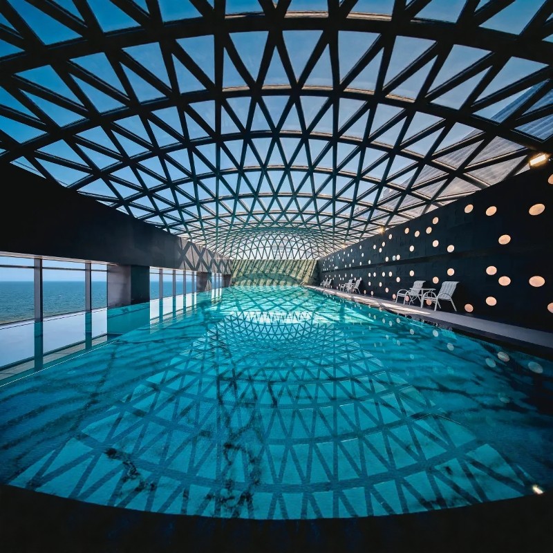 【乐享】烟台金沙滩英迪格酒店豪华精品双床房3天2晚+时光塔+张裕卡斯特酒庄