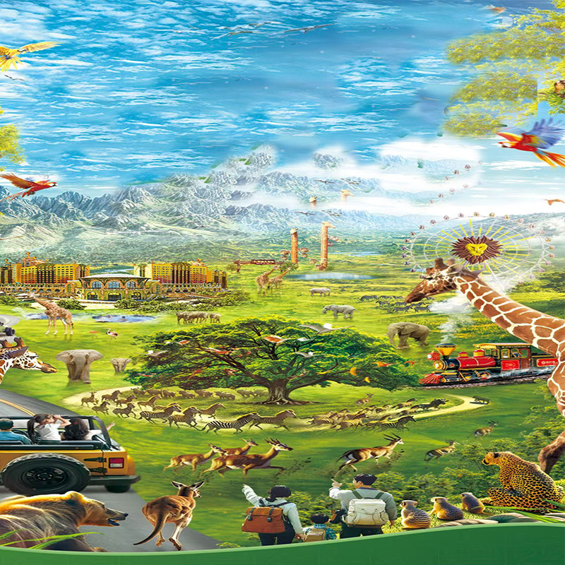 【周年庆】清远长隆长颈鹿城堡酒店套票2天1晚/3天2晚森林王国/温泉乐园