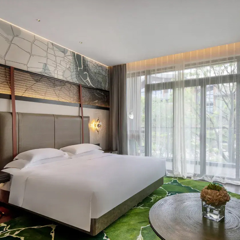 3天2晚丨南京园博园英迪格 精品大/双床 2早餐丨可选1晚2间 含2人公汤