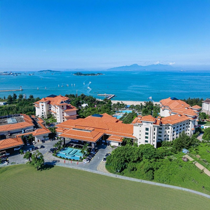 【中秋国庆】惠州巽寮湾金海湾嘉华度假酒店自助早餐+山谷温泉门票2天1晚