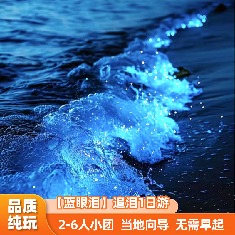 夜游平潭·蓝眼泪福州平潭岛追泪北部湾长江澳镜沙猴研岛一日游 - 定制游预订