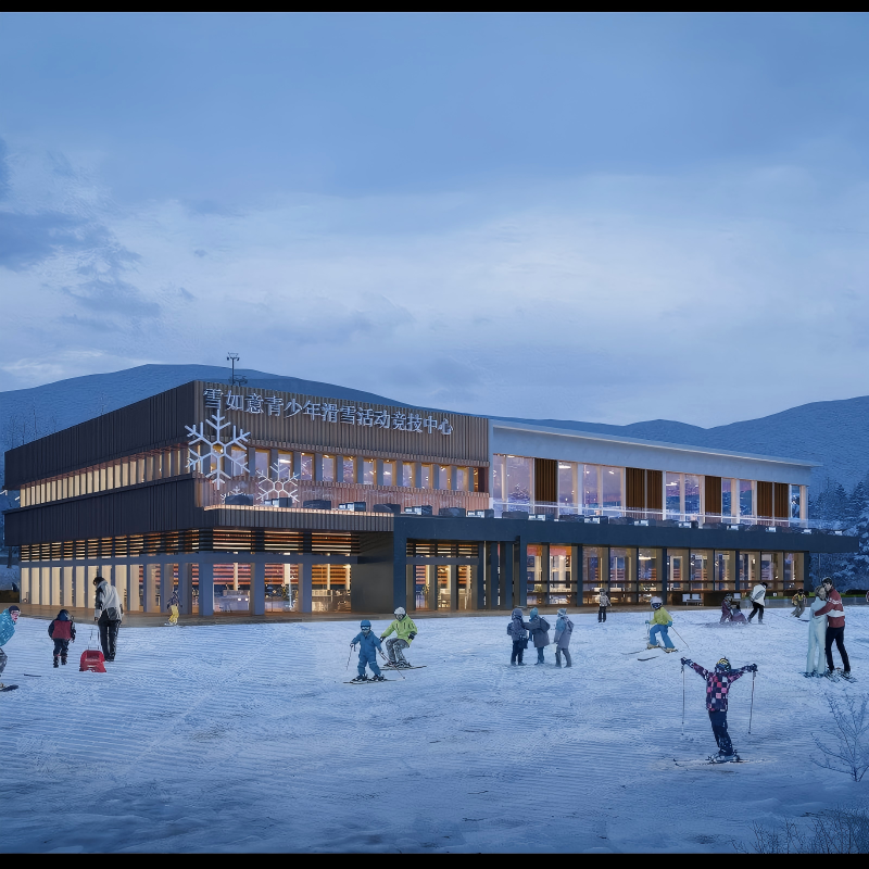 张家口崇礼雪如意滑雪场 维景酒店+全雪域雪票+早餐