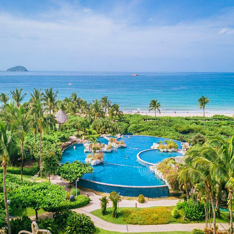 春节出游·三亚亚龙湾天域度假酒店3天2晚亲子酒店海景房接送机双人晚餐飞猪旅行童趣房