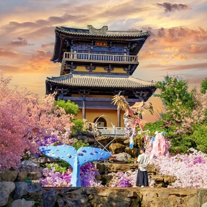 畅约|【冬季特惠】山居客栈1晚+双人盐湖城无限次+五府熟+表演+萌宠乐园+双早