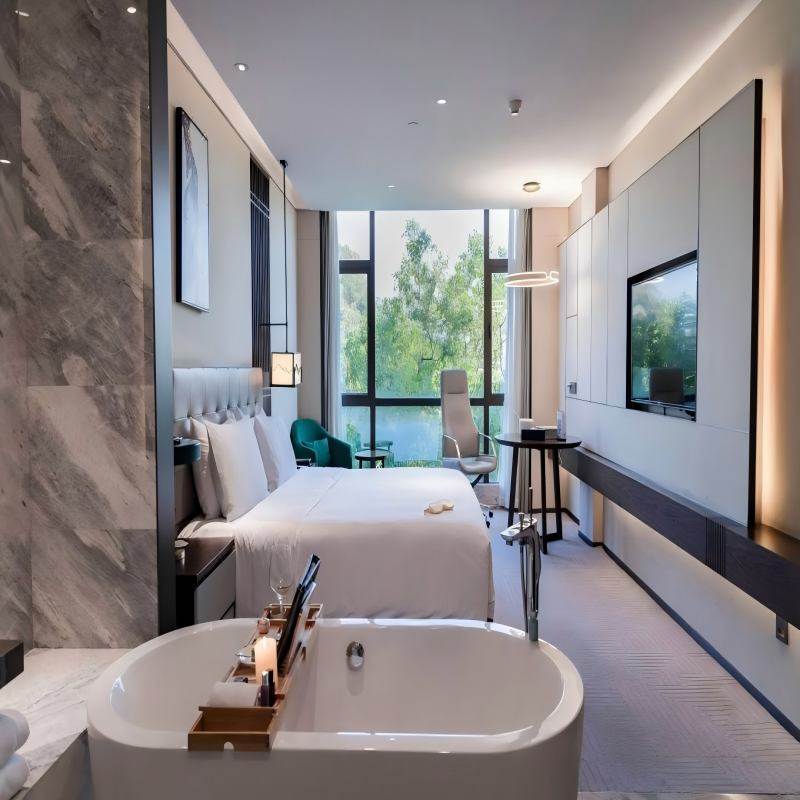 元旦春节假期可定 广西自由行1-5日 广西桂林天龙湾璞悦酒店 2晚3日 可选其他酒店