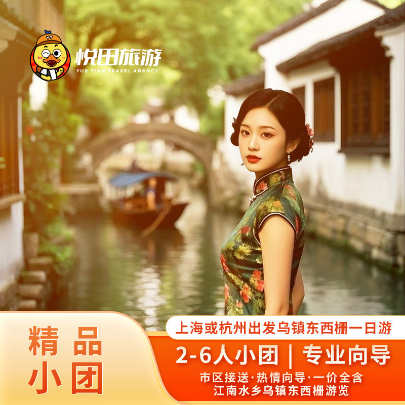 杭州/上海出发乌镇一日游 2-6人小团含门票上门接送纯玩夜游古镇 - 定制游预订