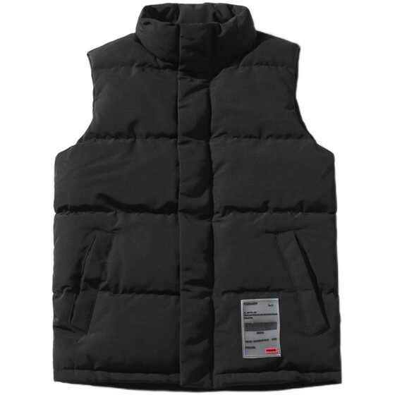 Men's vest autumn and winter down cotton cotton Korean version of trendy casual shoulder vest warm