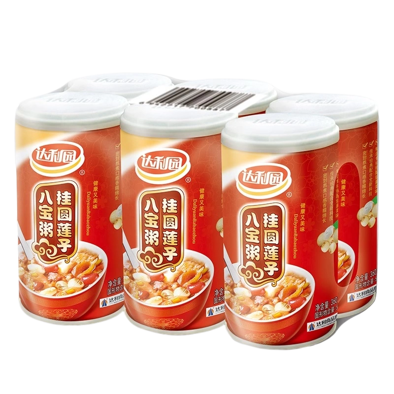 达利园八宝粥360ml桂圆莲子粥即食方便早餐速食粥散装多