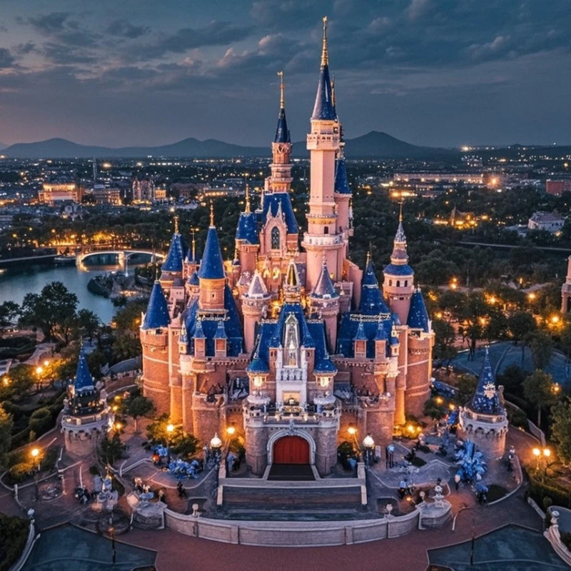 【迪士尼亲子游】上海极乐汤川沙温泉酒店3天2晚含早餐+温泉+迪士尼乐园票+迪士尼班车