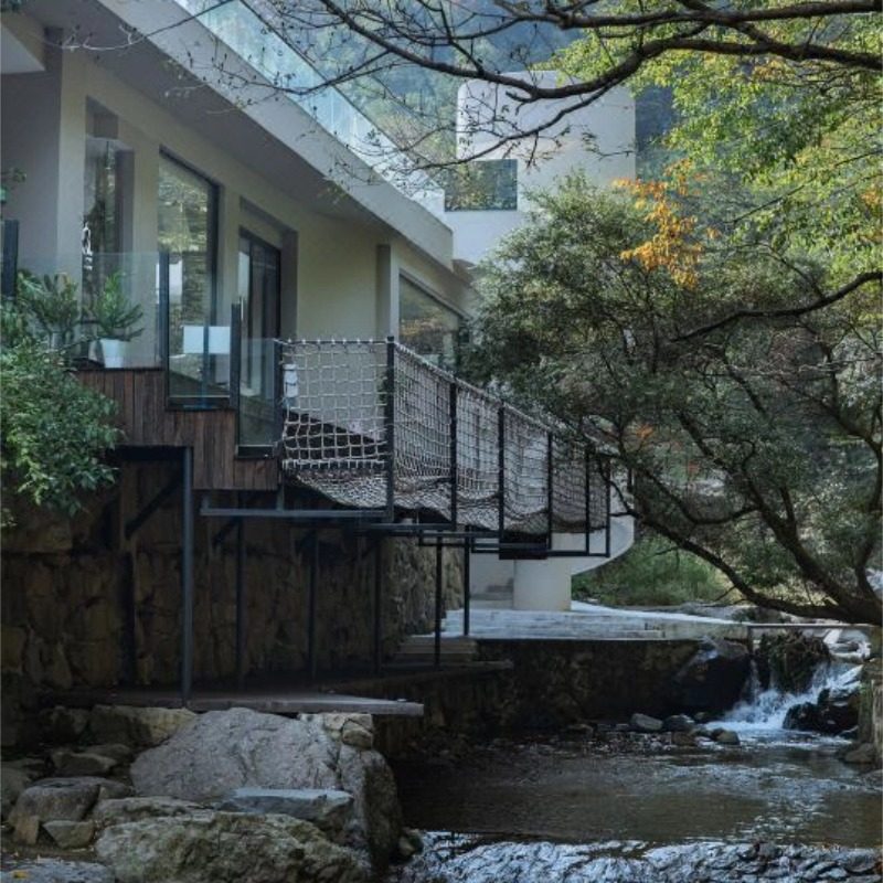 【可选私汤】安吉安蓝大溪汤泉度假酒店+双早+汉服体验+酒店儿童乐园可选下午茶、正餐