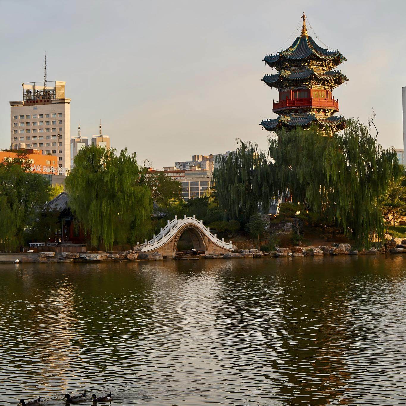 太原市区高档酒店住宿+晋祠博物馆成人票