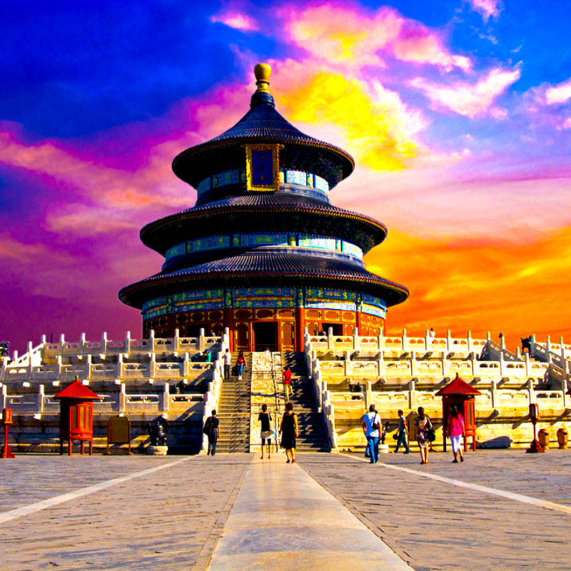 【爸妈放心游】北京旅游5天4晚私家团含机票旅游小团故宫长城