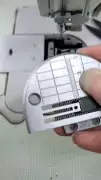 Máy tính phẳng xe chất liệu mỏng chống nhăn vị trí kim máy tính xe chống nhăn tấm kim răng chống nhăn ép chân phụ kiện máy may