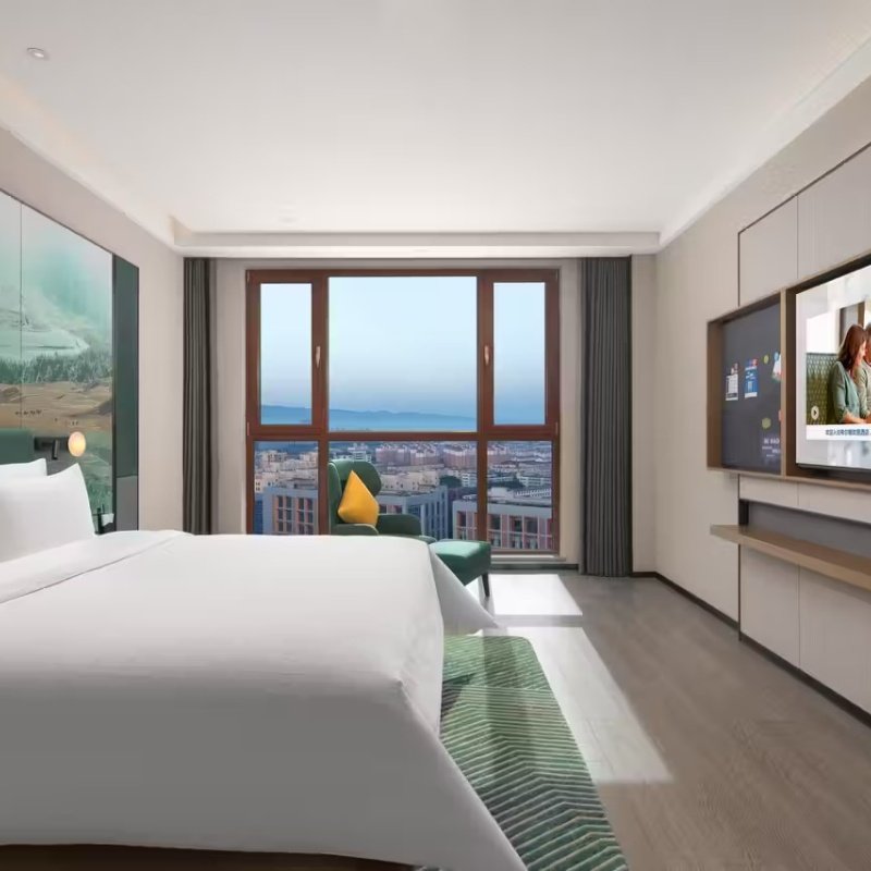 宁夏中卫沙坡头希尔顿欢朋酒店+双早套餐