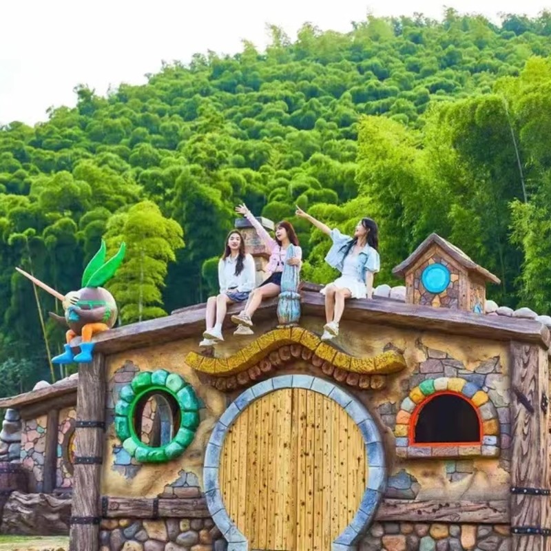 湖州德清莫干山诺富特酒店可选莫干山森泊水乐园或天际森谷山野乐园