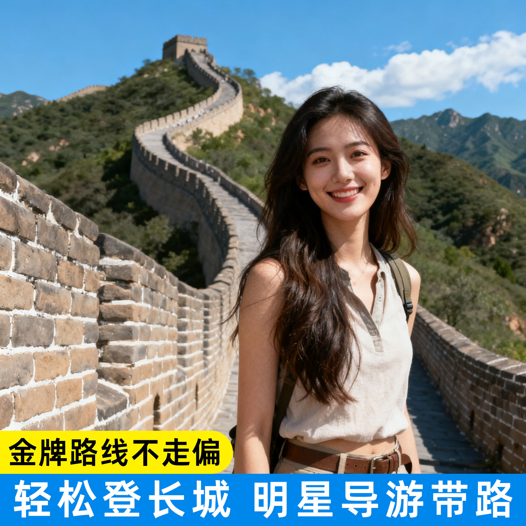 纯玩含门票长城八达岭一日游颐和园故宫看升旗可选五环内上门接 - 定制游预订