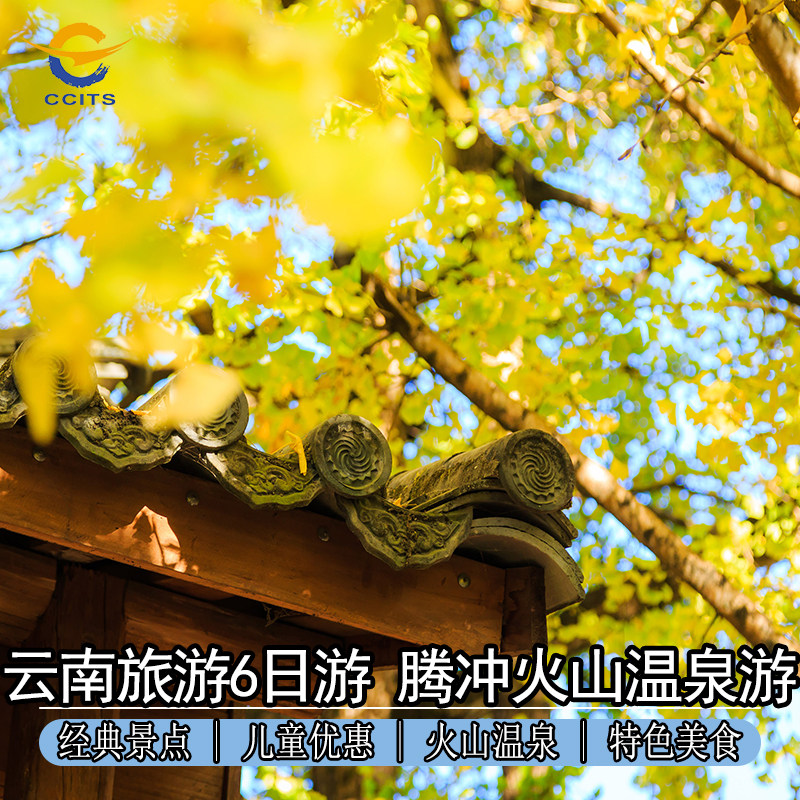 腾冲12人小团 昆明腾冲瑞丽芒市6天5晚 边境跟团游火山温泉 - 定制游预订