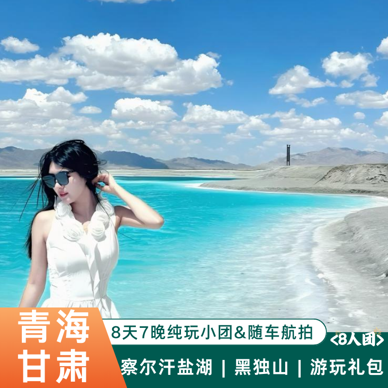 青海旅游青甘环线8天7晚8人团 察尔汗盐湖黑独山敦煌莫高窟跟团游 - 定制游预订