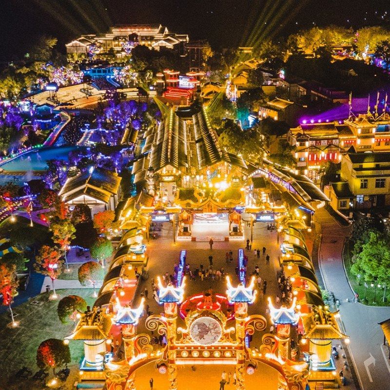 【酒景套餐】武汉黄陂木兰花乡大门票+山水酒店+映像酒店住宿套餐