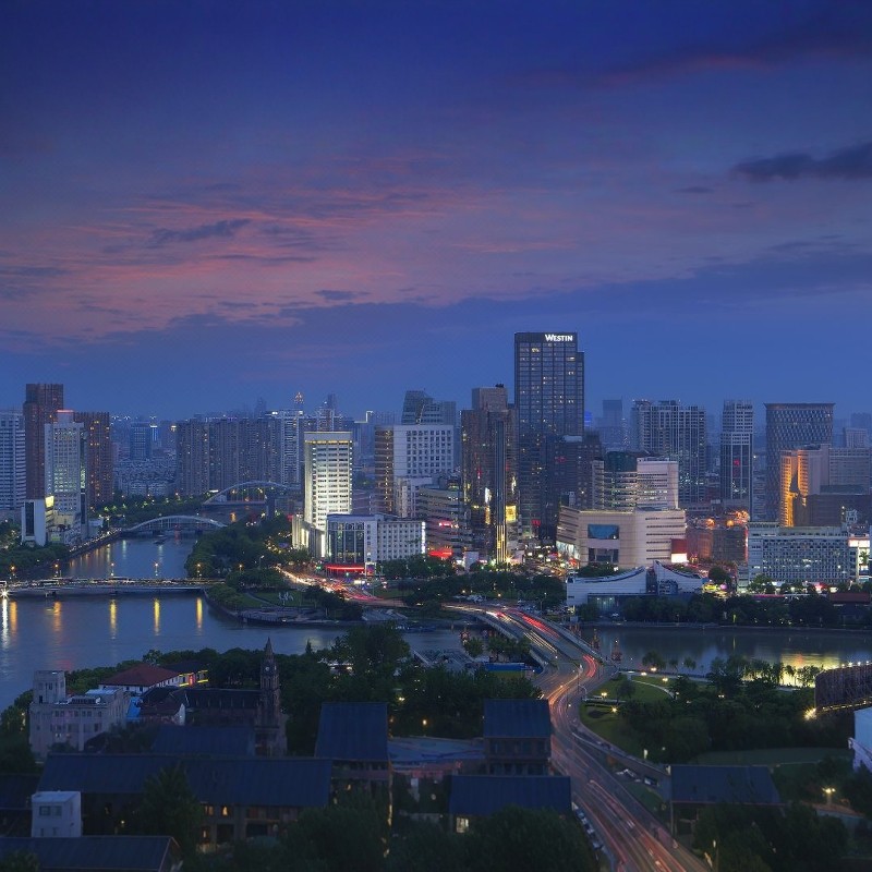 【老外滩三江口岸美景 | 无边泳池】天一阁买1送1| 宁波威斯汀酒店2晚3天*浙江