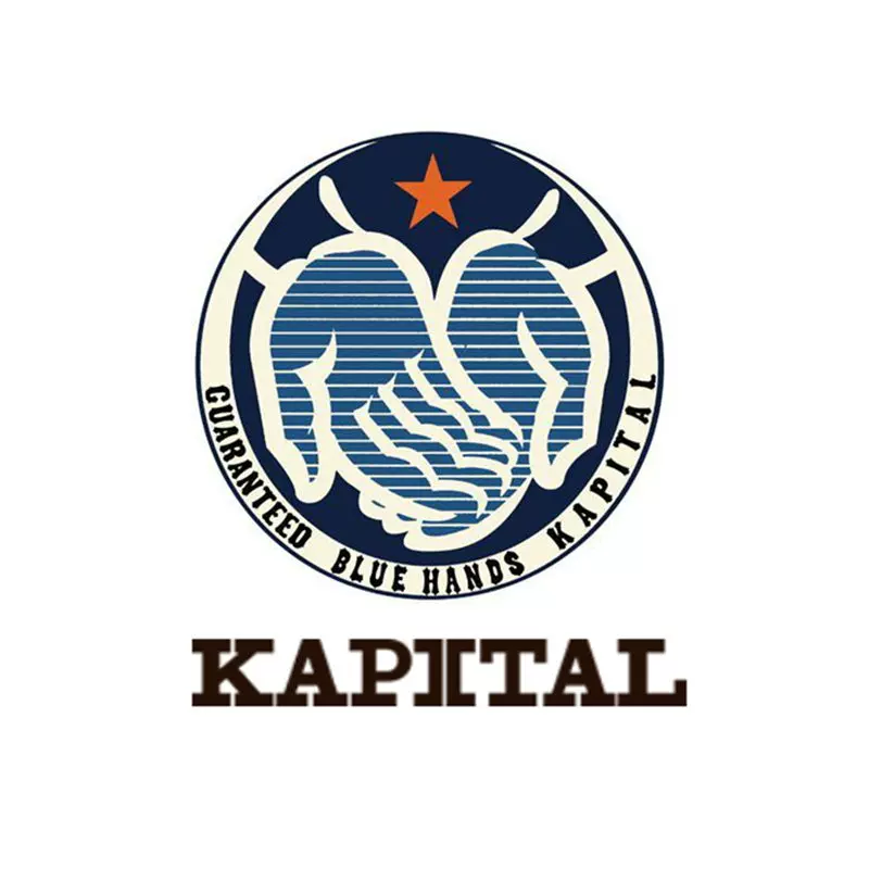 現貨】KAPITAL MAN平田和宏經典後背骨架骨頭印花男女短袖T恤潮