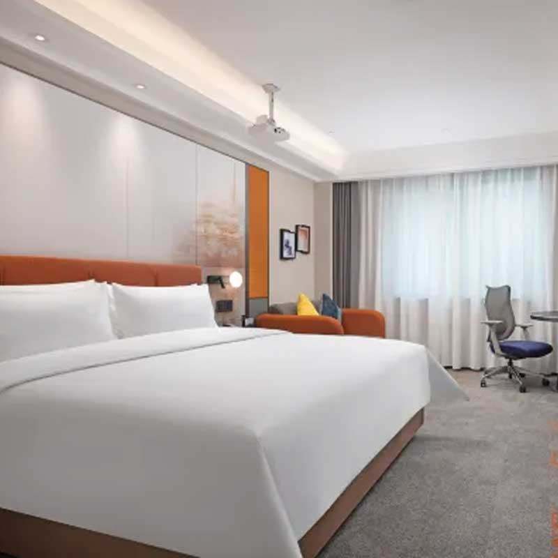 南京希尔顿欢朋夫子庙店高级房1晚+双人秦淮河画舫夜游船票+双人美龄宫+双早