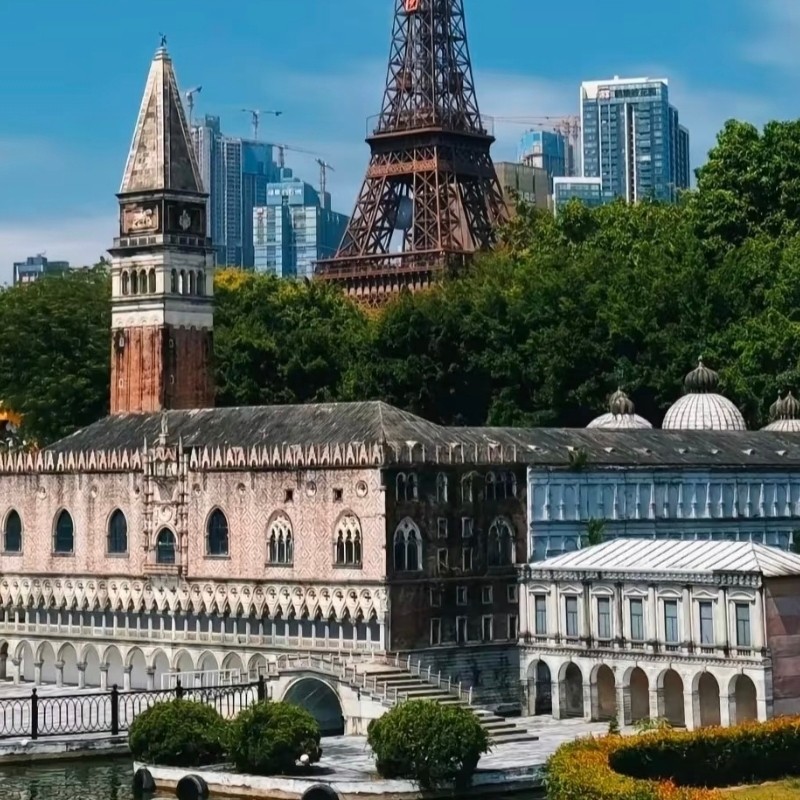 【乐享】深圳宝安中心颐朵朵酒店颐和豪华大床房两天一晚+世界之窗