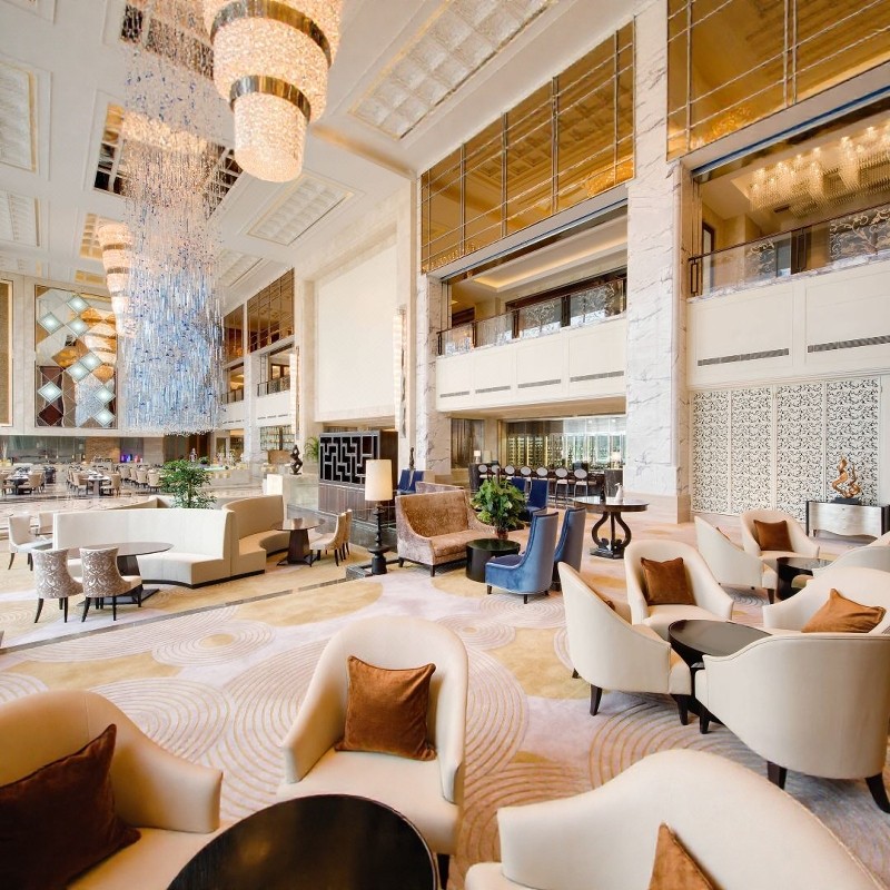 青岛胶州绿城喜来登2天1晚豪华套房 含方特门票+接送+湿地游