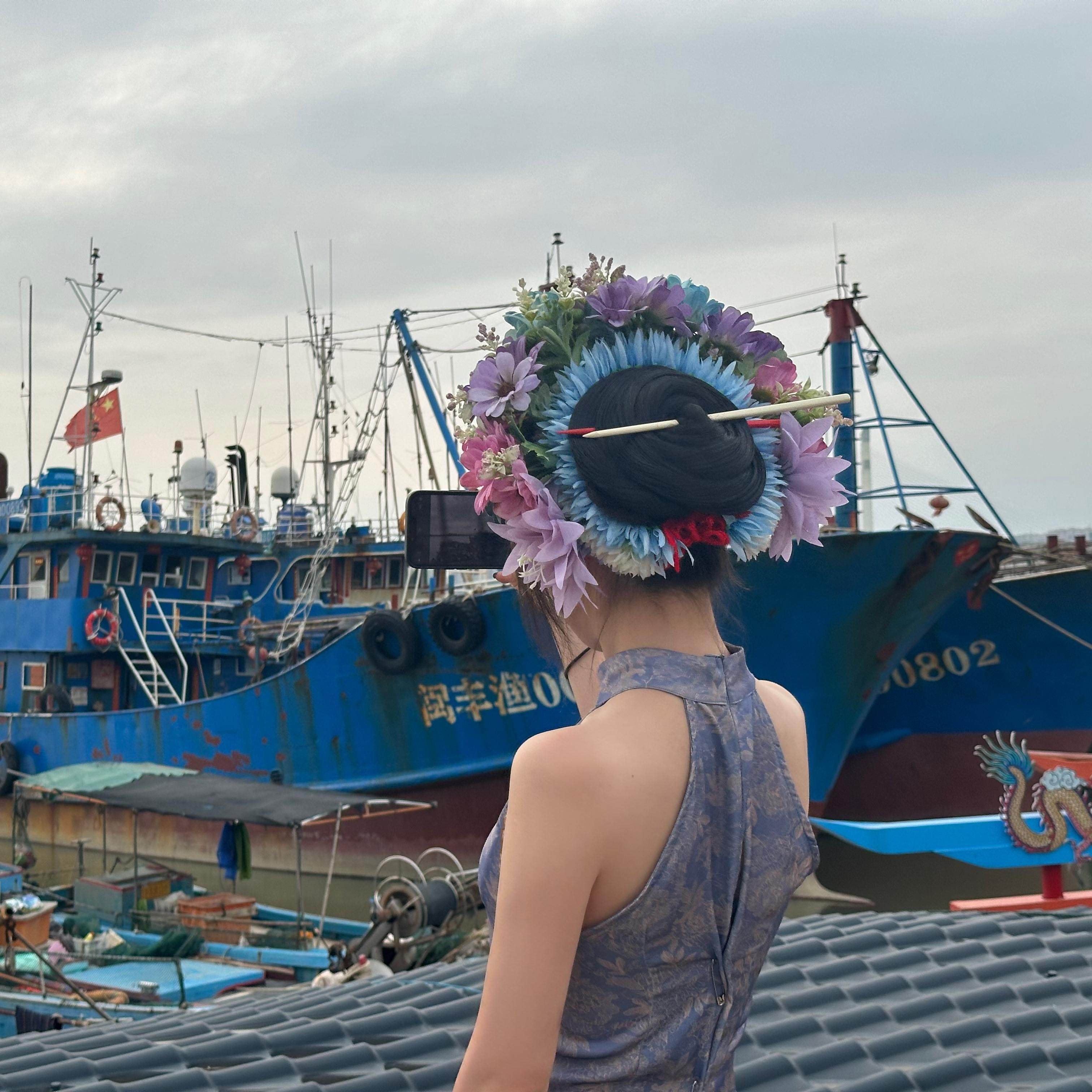 【泉州酒店2晚含双早】 南馨楼豪华商务房+体验泉州古城西街簪花含头饰服装