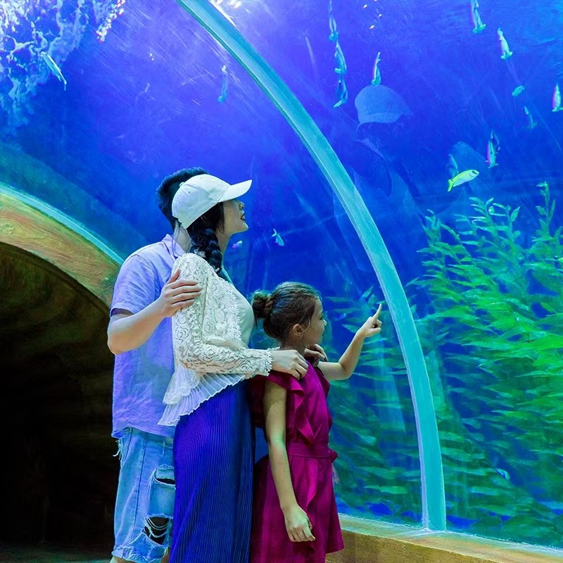 周末不加价*桂林融创施柏阁1晚+双人(早餐+晚餐+无限次海世界)