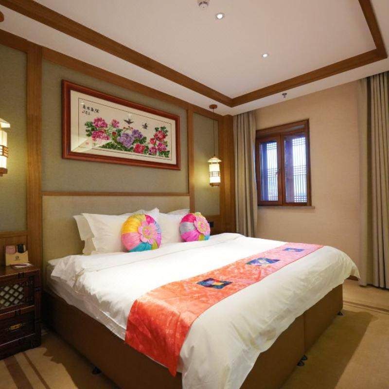 珲春民族花园酒店+双早+防川景区门票