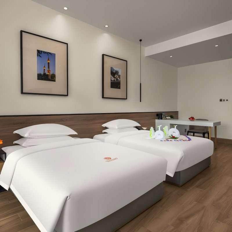 清远英德积庆里仙湖酒店 湖畔湖景双床房3天2晚+积庆里仙湖温泉票