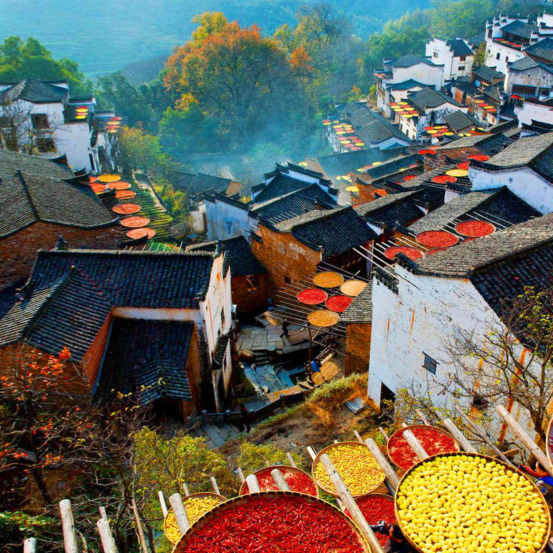 【2天1晚】婺源国际大酒店+自助早餐 可选婺源篁岭婺女洲等 上饶旅游婺源旅游