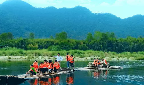 天目溪竹筏漂流