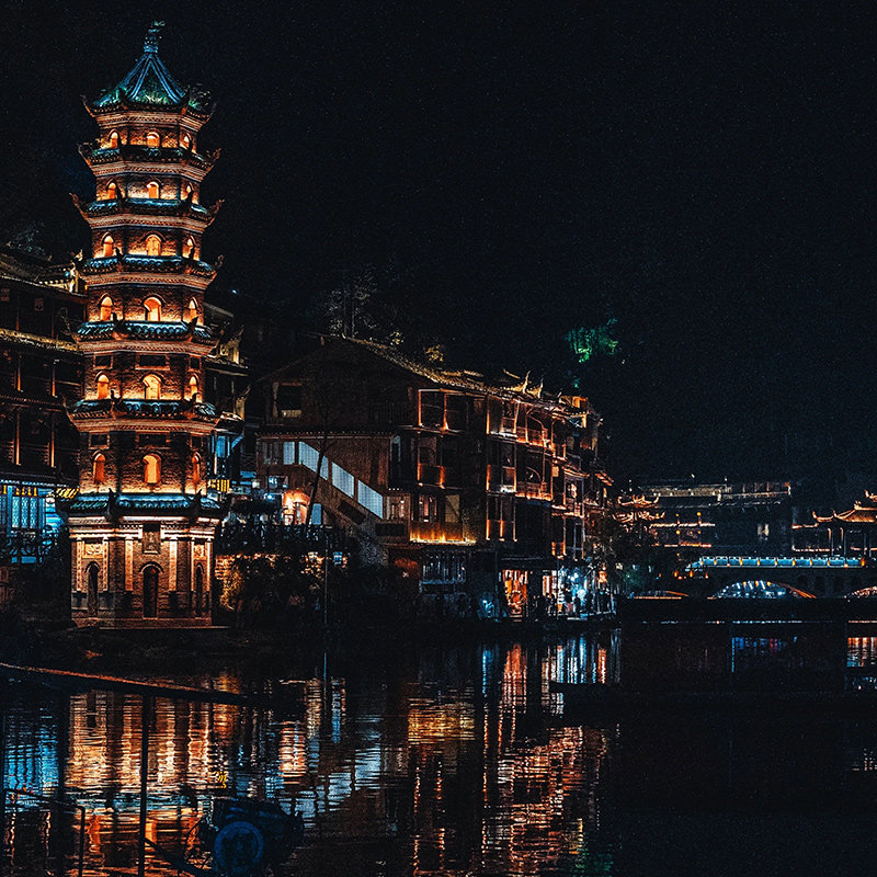湘西酒景套餐5天4晚张家界凤凰古城国家森林公园天门山三索一梯多程票酒景套餐
