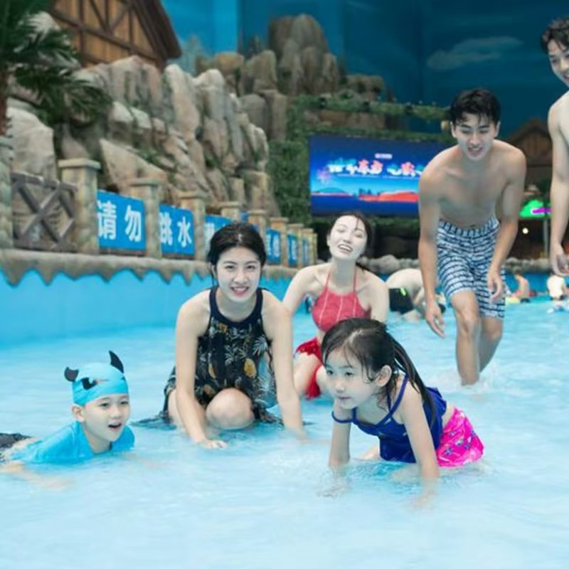 周末不加价青岛融创施柏阁酒店含早+晚餐/乐园