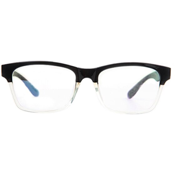 Myopia glasses Men's big face TR90 ultra -light mirror frame men's trend big frame and half -frame transparent Wang Yuelun same model