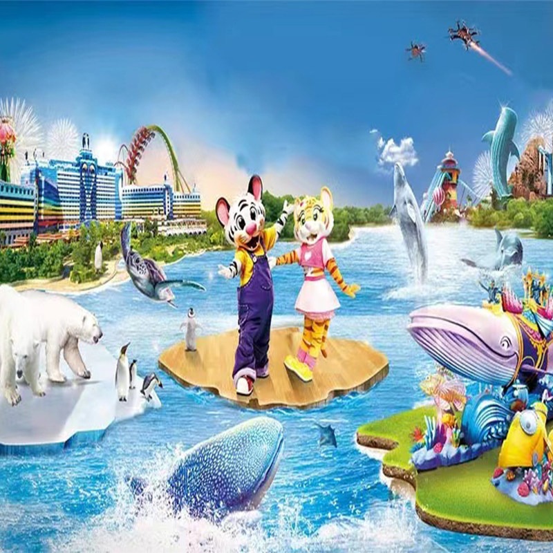 【寒假可订】珠海长隆横琴湾酒店2天1晚套票飞船乐园或海洋王国两日畅玩/长隆秀马戏