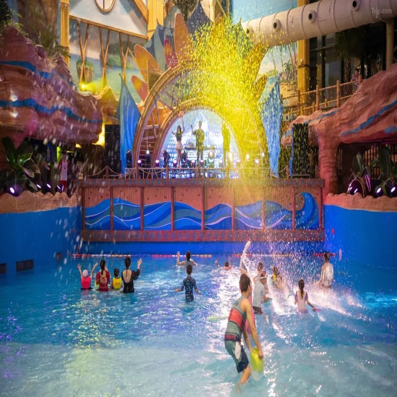 【周末元旦不加价】舟山保利郡雅开元森泊度假酒店1-2晚+早餐+双园任选+非遗拓印体验等