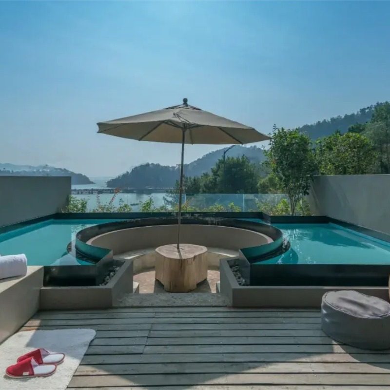 千岛湖返里度假酒店1晚享五谷温汤+湖畔健身+十二星座儿童乐园