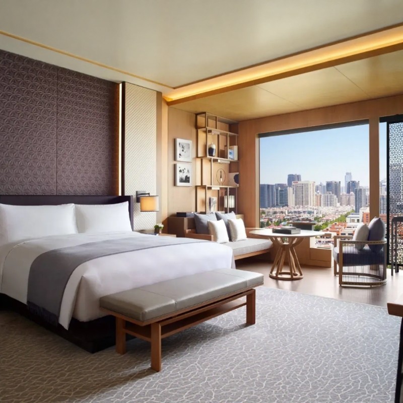 【西安顶奢】西安4天3晚丽思卡尔顿酒店含双早+近地铁+西安博物院 邂逅古都文艺之旅